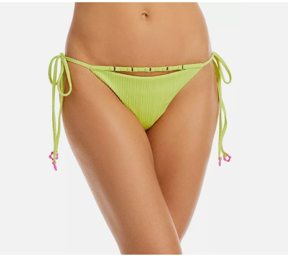 Frankies Bikinis Keira Plisse Bikini Bottom sz XL